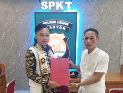 King Naga Dampingi Warga, Lapor Oknum Kades ke Polres Lebak Terkait Dugaan Penyimpangan Program KETAPANG