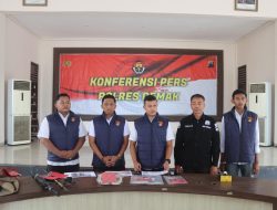 Satreskrim Polres Demak Ringkus Pelaku Pembakaran Dua Rumah di Karangawen