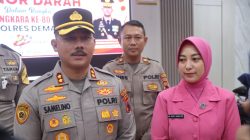 Sambut Hari Bhayangkara, Polres Demak Gelar Aksi Donor Darah Bersama TNI dan Instansi Lain