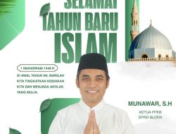 Ketua FPKB DPRD Blora Ucapkan Selamat Tahun Baru Islam 1 Muharram 1448 H: Tingkatkan Kebaikan dan Jaga Akhlak Mulia