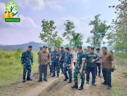 Perhutani KPH Telawa bersama Kemhan dan Kodim 0724 Boyolali tinjau lokasi Pembangunan Batalyon Infanteri Teritorial Pembangunan