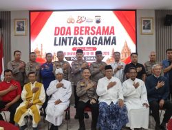 Doa Lintas Agama Warnai Hari Bhayangkara ke-80, Polres Demak Ajak Perkuat Kerukunan dan Kebersamaan