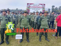 Perum Perhutani KPH Semarang Hadiri Apel Kesiapsiagaan Karhutla Di Lereng Gunung Merbabu Boyolali