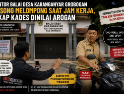 ​Kantor Balai Desa Karanganyar Grobogan Kosong Melompong Saat Jam Kerja, Sikap Kades Dinilai Arogan