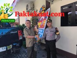 Perum Perhutani KPH Telawa Serahkan 20 Bibit Buah Untuk Polres Boyolali Di HUT Bhayangkara ke-80