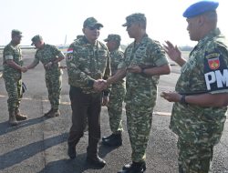 Menhan RI Bakar Semangat Prajurit Muda Yonif TP 937/Satria Kalijaga: Jaga Jati Diri dan Manunggal dengan Rakyat