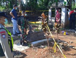 Curiga ada kain kafan di gundukan tanah didekat makam keluarga, warga Bawen lapor ke Polisi.