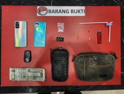 Perangi Narkoba, Satresnarkoba Polres Boyolali Tangkap Pengguna Sabu di Sawit