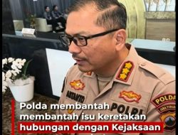 Kondusivitas dan Sinergi Antar-Instansi Tetap Utuh: Polda Jawa Tengah Tegaskan Hubungan Harmonis dengan Kejaksaan di Tengah Sorotan Publik