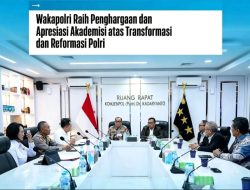 Wakapolri Komjen Dedi Prasetyo Raih Penghargaan The Visionary Leader: Bukti Pengakuan Akademisi Atas Transformasi Polri Berbasis Ilmu Pengetahuan
