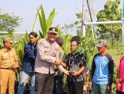 Kapolres Kendal Bersama Warga Tanam 700 Bibit Pohon di Tunggulsari, Perkuat Kelestarian Lingkungan