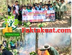 Perhutani KPH Telawa Berikan Edukasi Dini Pencegahan Karhutla Kepada Pelajar Sekolah Dasar