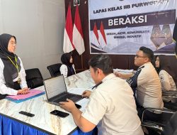 Sukseskan Progran Magang Nasional, Lapas Purwodadi Gelar Seleksi Secara Transparan dan Profesional