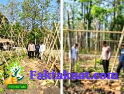 Perum Perhutani KPH Telawa Bersama Polri Dukung Ketahanan Pangan