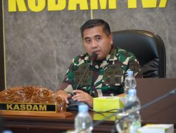 Kasdam IV/Diponegoro Terima Paparan Kesiapan Evaluasi Progjagar dan Rangkaian HUT RI, TNI, serta Kodam