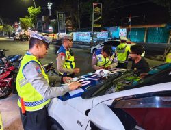 Polisi Tindak 13 Pengendara dalam Patroli Malam Minggu di Kebumen, 10 Motor Pakai Knalpot Brong