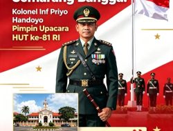 Kolonel Inf Priyo Handoyo, Dandim 0733/Kota Semarang Mengukir Jejak Keagungan di Istana Merdeka, Kebanggaan Abadi Seluruh Warga Semarang