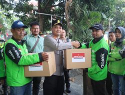 Sambangi Ojek Online, Kapolres Semarang ajak dialog Kamtibmas.