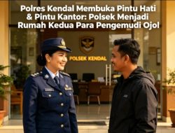 Polres Kendal Membuka Pintu Hati & Pintu Kantor: Polsek Menjadi Rumah Kedua Para Pengemudi Ojol Wisnu Alias Roger: Teladan Luhur Ini Wajib Diikuti Seluruh Jajaran Kepolisian Se‑Indonesia!