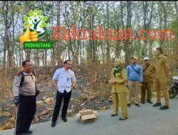 Perum Perhutani KPH Telawa Melakukan KomSos Siaga Karhutla Bersama Pemerintah Desa Cerme