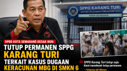 DPRD Kota Semarang Desak BGN Tutup Permanen SPPG Karang Turi Usai Dugaan Keracunan MBG