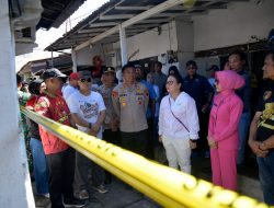 Pastikan Kebutuhan Dasar Tercukupi, Wali Kota Semarang Agustina Wilujeng Dampingi Warga Terdampak Kebakaran Asrama Polisi