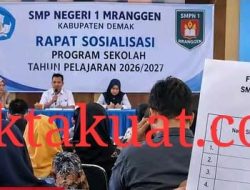 Ngeri…..! SMP Negeri 1 Mranggen – Demak Gelar Rapat Sosialisasi Program Sekolah Ujung Ujungnya Minta Sumbangan Ke Wali Murid Tanpa Kejelasan