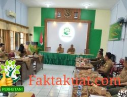 Titus Aryanto Administratur/ KKPH Telawa Hadiri Rapat koordinasi Pengelolaan Hutan Bersama Cabang Dinas Kehutanan 1 Blora
