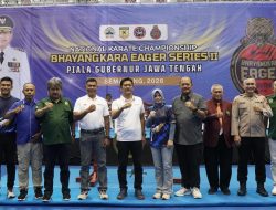Semarang Bergema! 743 Karateka dari 11 Provinsi Ramaikan Bhayangkara Eager Series II