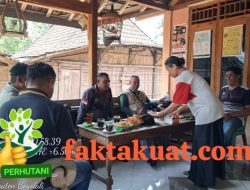 Asper/Kepala BKPH Guwo – KPH Telawa Koordinasi Dengan Pemerintah Desa Bojong -Wonosegoro Untuk Keamanan Hutan & Karhutla